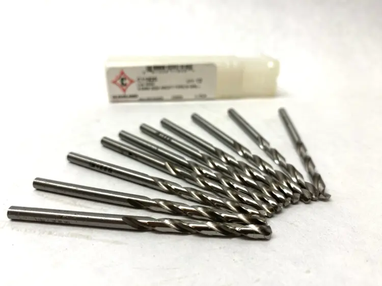 Used CLEVELAND 3.5MM 2222 AIRCRAFT TYPE B DRILL LOT OF 10 Drills Michigan US | Maverick Industrial Sales #1122866