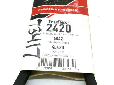 NEW LOT OF 7 GATES 2420 TRUFLEX BELT 4L420 6842