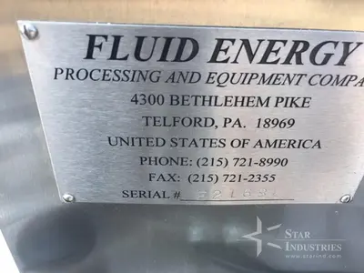 Used 2007 FLUID ENERGY F-TO-C Fluid Energy Mills California US | Star Industries #1255285