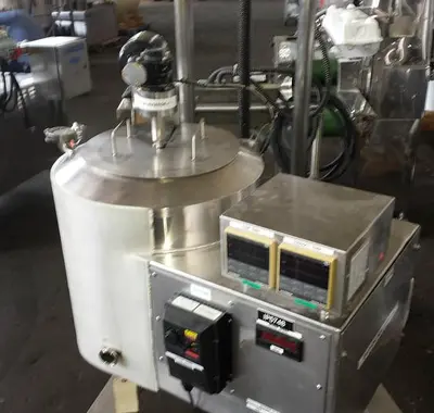 Tank, 10 Gallon, S/st, Jkt, Agit, 14" x 15", Electric Lift, #S739046