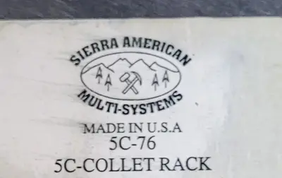 Used SIERRA AMERICAN 5C-76 Misc Industrial Equipment Kentucky US | Aucto #688183