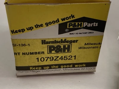 New | in-Stock P&H 1079Z4521 Miscellaneous Equipment (Electrical & Power) Ohio US | Surplus Asset Holdings #1507141