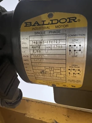 36" Econo Box Dumper Model SD48-20, 1 Hp