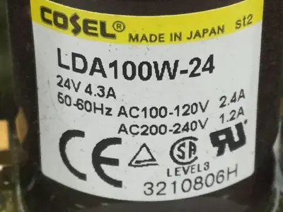 USED COSEL LDA100W-24