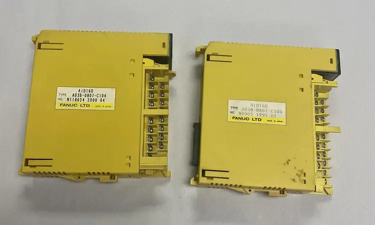 Used GE FANUC A03B-0807-C104 Input / Output Modules | Surplus Asset Holdings #1205816