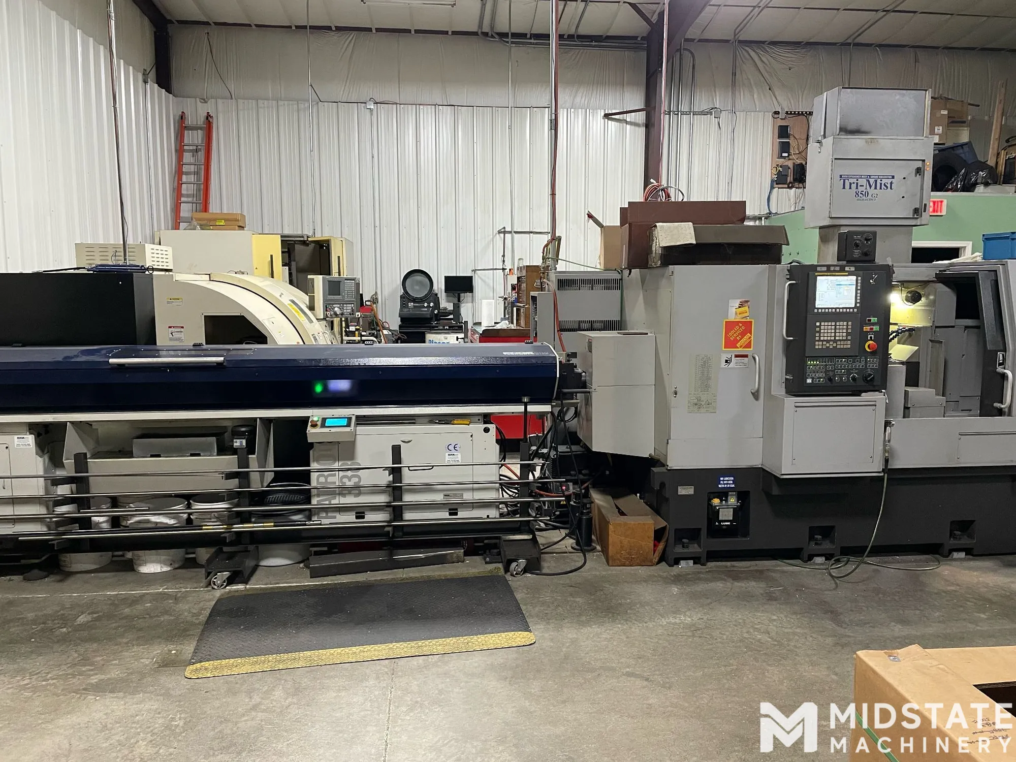 Tsugami B038T CNC Swiss Lathe, New in 2014