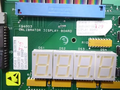 Fisher 38A3680X022 Provox Calibrator Display Board CS6003 Rev. C Used