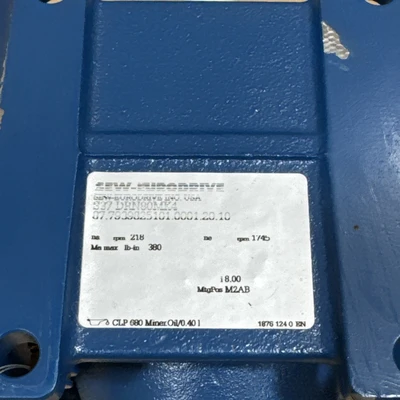 NEW SEW EURODRIVE S37 DRN80MK4/87.7939825101.0001.20.10