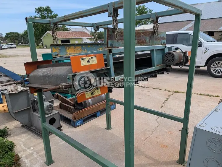 Used UNKNOWN MANUFACTURER USED 36 INCH X 68 INCH CROSSBELT MAGNET Magnetic Separators Indiana US | US Recycling Equipment #1244465