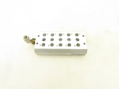Koganei 180M5F 5-Station Hydraulic Manifold Base 1/4" NPT Port