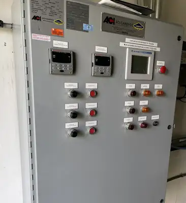 320,000 CFM Underground Mine Fan System w/ WEG 800 hp Motor