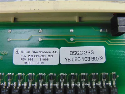 ABB DSQC 223 Digital I/O Board S4 YB560103-BD/2 Rev. 006 Used