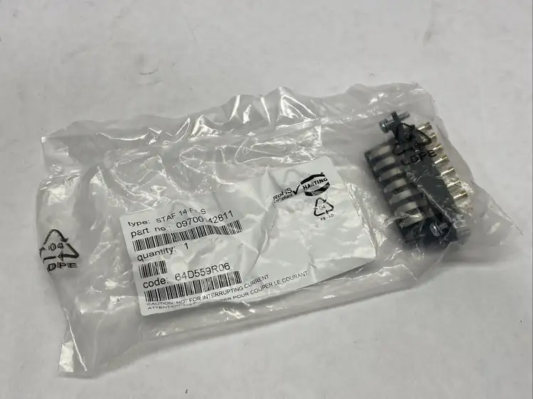 New | in-Stock HARTING 09700142811,STAF 14 FE-S Contact Blocks Michigan US | Maverick Industrial Sales #1454135