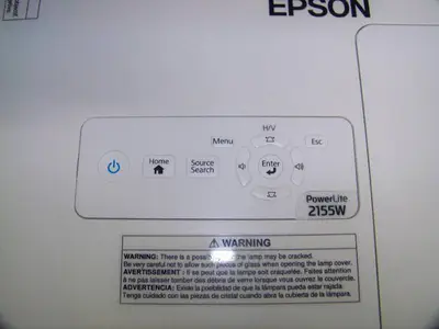 Epson PowerLite 2155W Home Theater Widescreen Full HD 3LCD 5000-Lumen Projector / Projection System