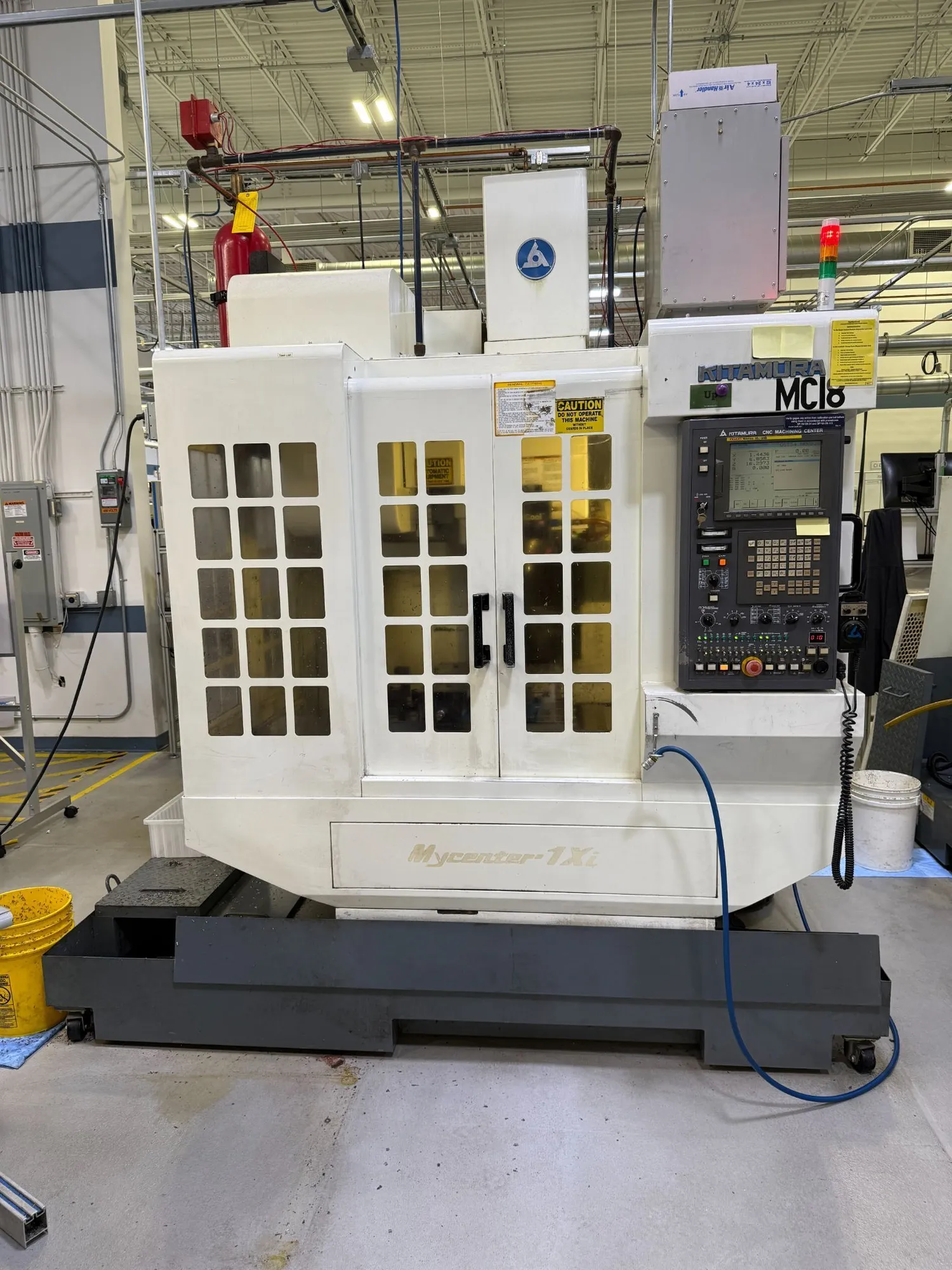 Kitamura Mycenter Model 1Xi CNC Vertical Machining Center with Fanuc Series 16i-MB CNC Cont. 2005