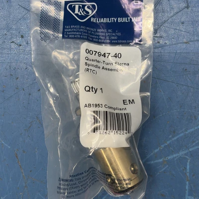 New | in-Stock T&S 007947-40 Misc Fasteners Indiana US | J&J Industrial Supply #1513151