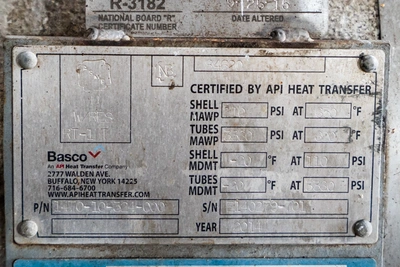 USED 2014 API SS316L