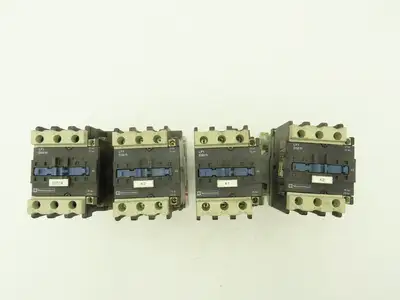 Telemecanique LP1 D5011 Motor Starter Contactor 40Hp 600V 70A 24V Coil Lot of 4