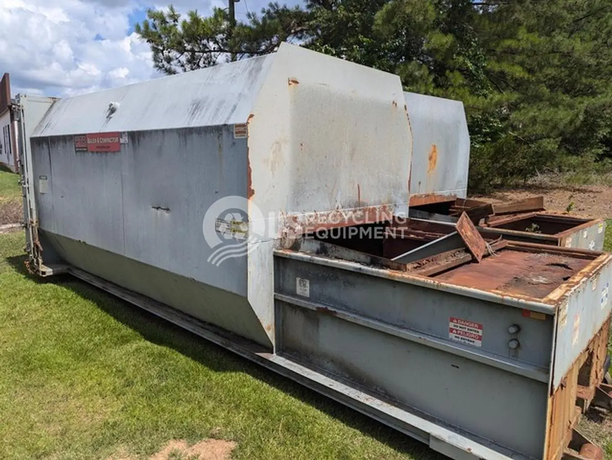 USED PTR FIVE (5) PT330 SELF CONTAINED COMPACTORS