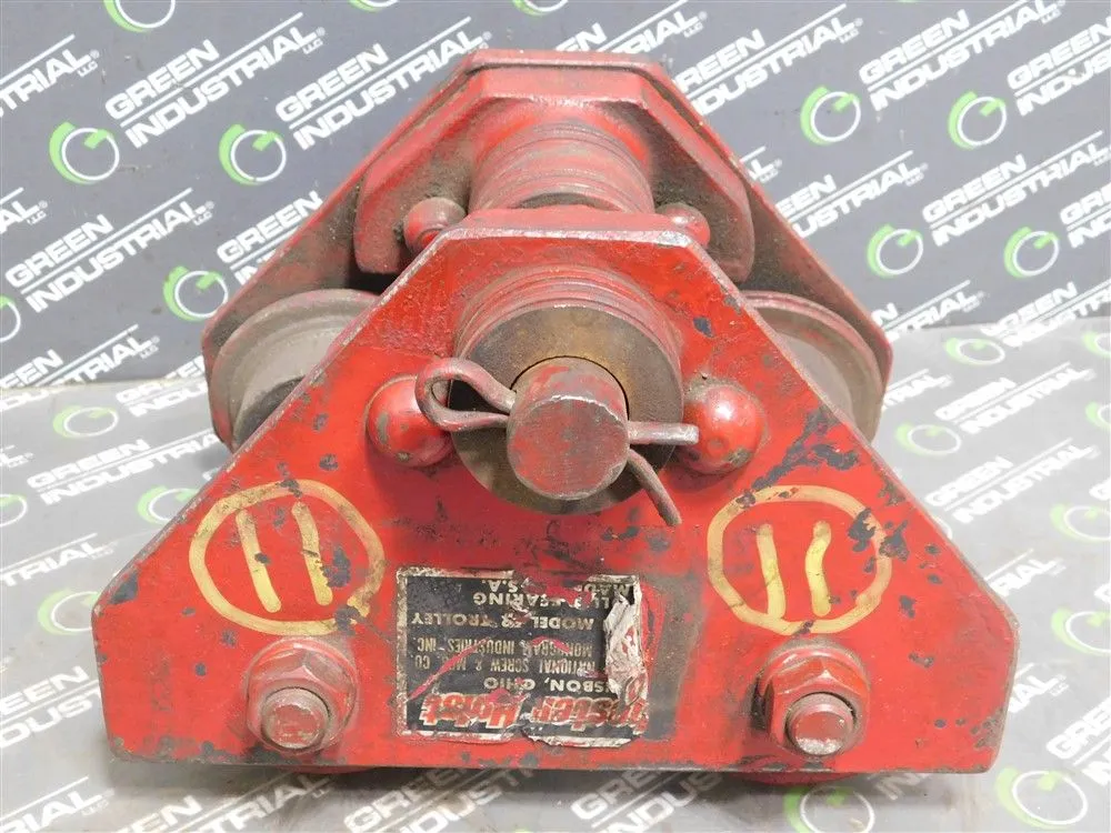 Chester Hoist 1/2 Ton Model ER Trolley Roller Bearing Used