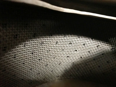 Tolhurst 12 x 6 perforate basket centrifuge, SS.