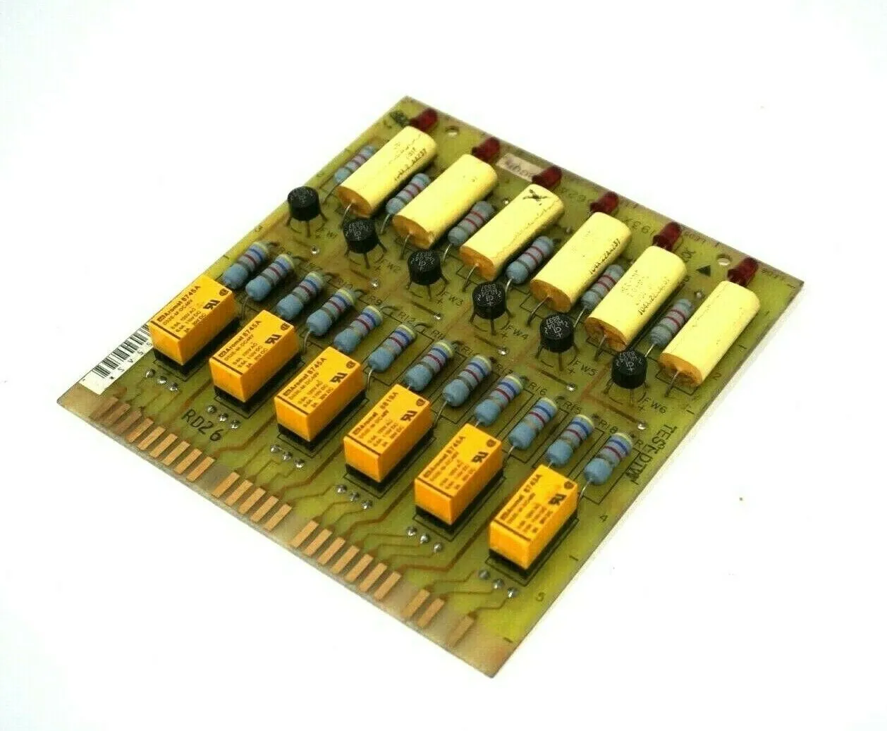 USED GENERAL ELECTRIC 193X562ABG06 RELAY BOARD