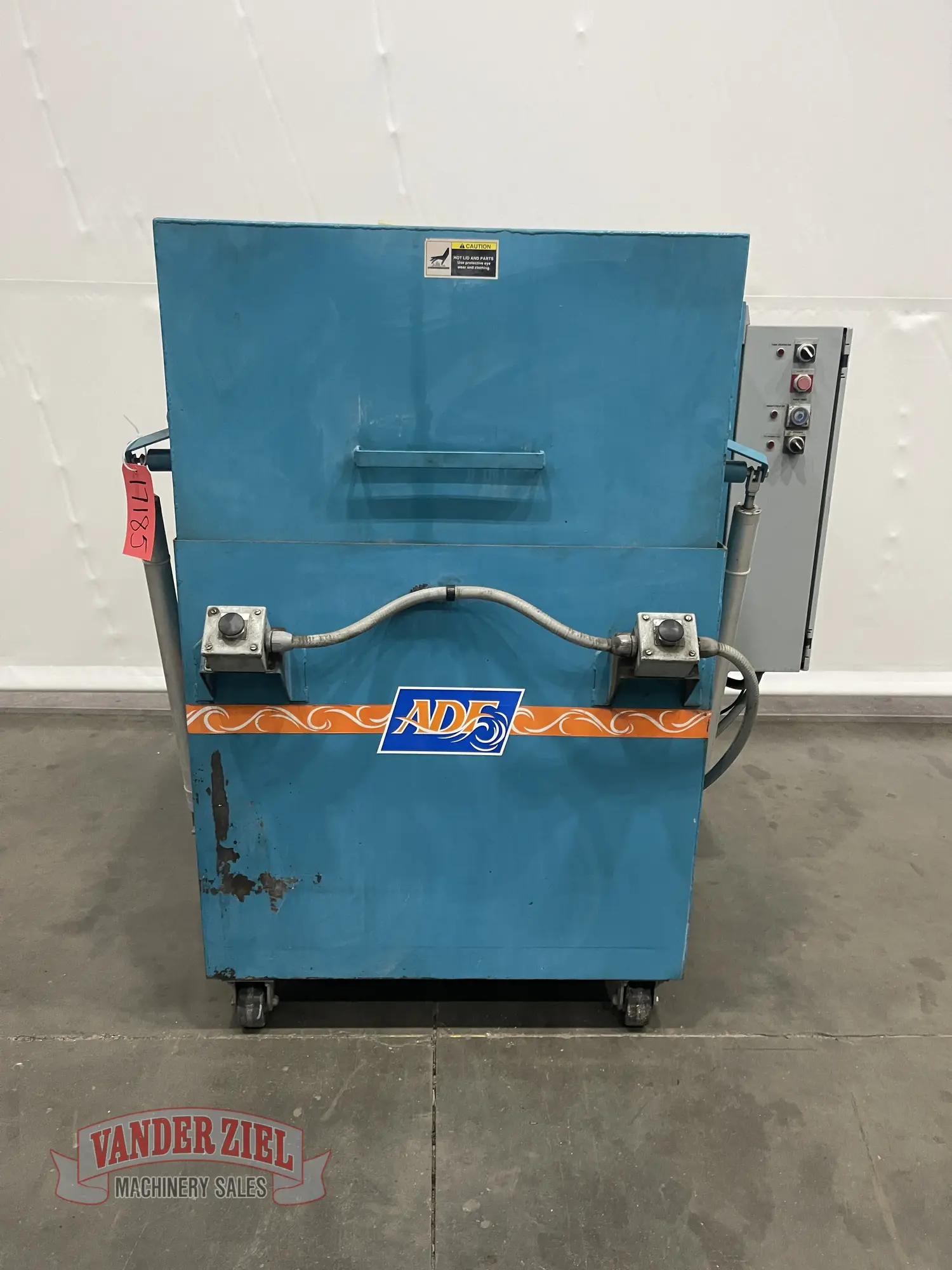 Used ADF 200 HEATED ROTARY PARTS WASHER Washers Michigan US | Vander Ziel Machinery Sales #482919