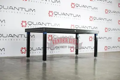 Siegmund 47" x 94" (1200x2400x100mm) Welding Table with Plasma Nitration, 1/2" Series (System 16), Model 4-160030.X7 - NEW