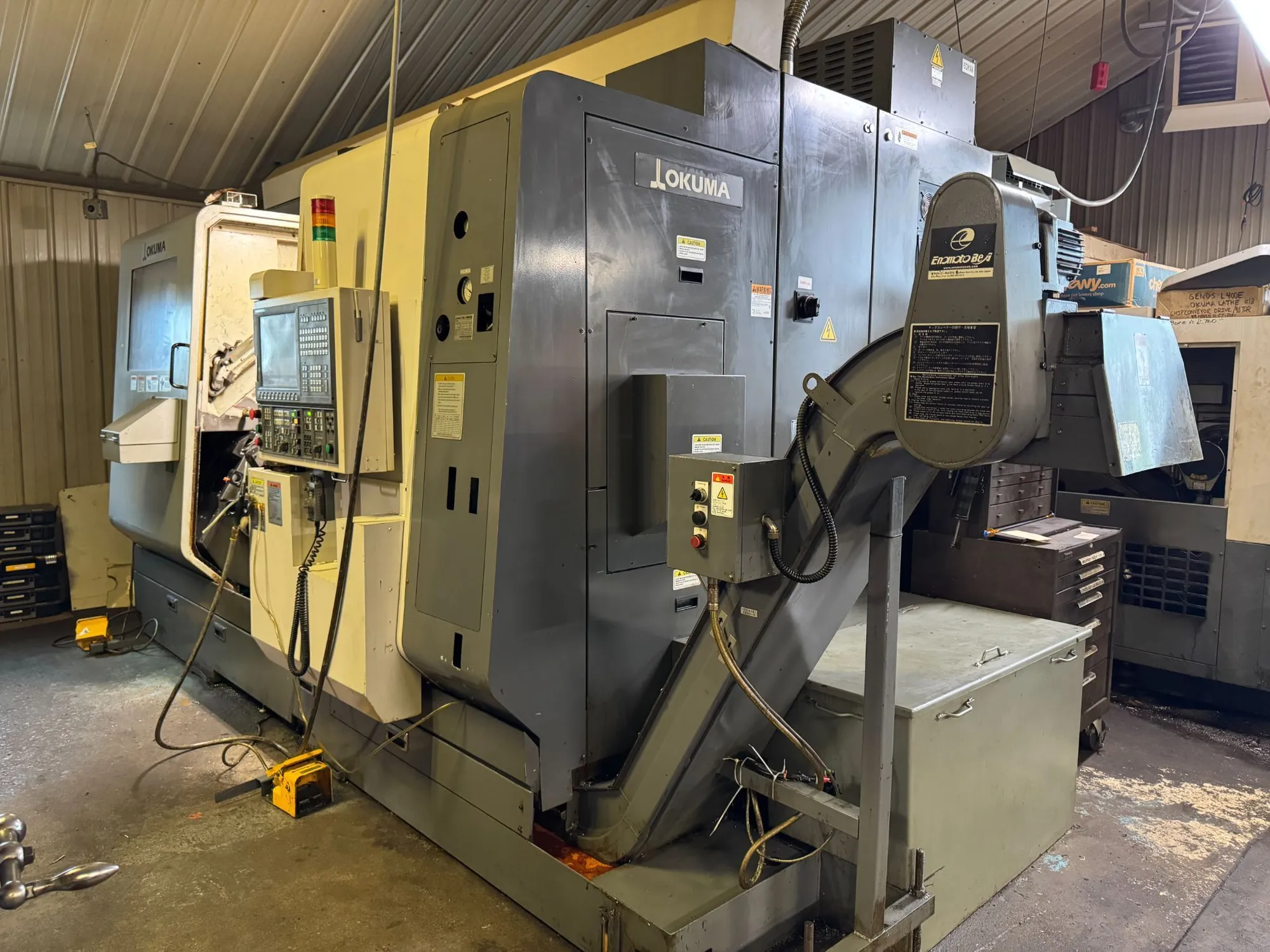 Used 2008 OKUMA MACTURN 250-2SW 5-Axis or More CNC Lathes Illinois US | Used Machine Hub #1260346