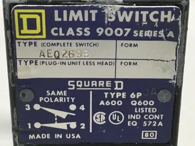 USED SQUARE D 9007AEQ2699