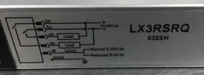 Banner Engineering LX3RSRQ LX Series Part-Sensing Light Screen Curtain 3E-36