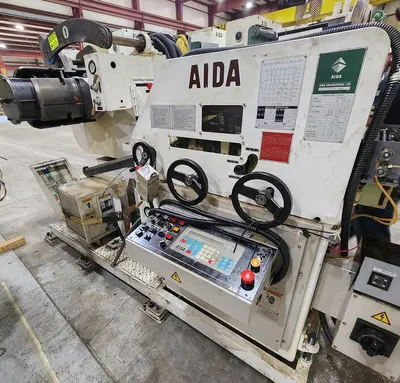 Used AIDA LFL-300R Coil Feed Lines Michigan US | Midwest Press and Automation #1136158