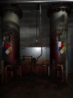 150 Gallon Stainless Steel Canisters
