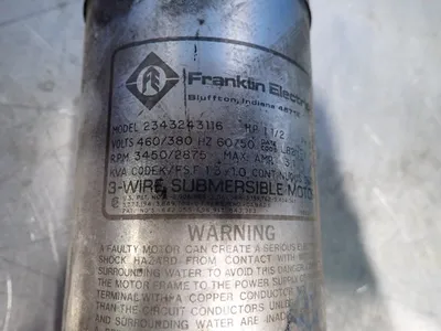 Used FRANKLIN ELECTRIC 2343243116 Motors (misc) Ohio US | HGR 24 #891382