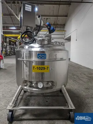 USED DCI 400 Liter DCI Reactor, 316L S/S, 45/125#