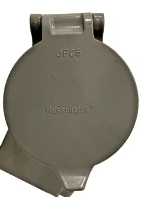 USED RUSSELLSTOL 7124-78 PLUG & CONNECTOR W/ BACK BOX