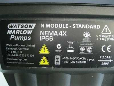 USED Watson Marlow 530UN/R2