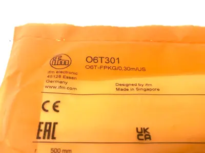 NEW IFM DIFFUSE REFLECTION SENSOR 5-500MM RANGE