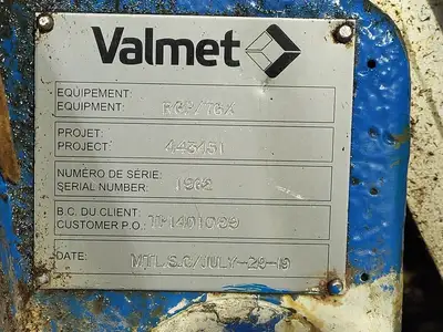 USED SUNDS DEFIBRATOR RGP 70/76 CD