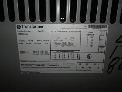 Used GE 9T83B3384 Distribution Transformers Texas US | Aucto #1308417