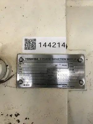 USED TOSHIBA JIS C 4004 50 HP