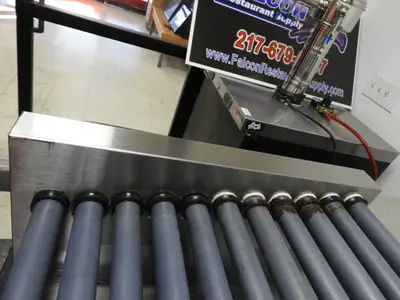 Used Nemco Used Nemco 8250-SLT 50 Commercial Hot Dog Roller Grill - Slanted Top, 120v Grills & Griddles Illinois US | Falcon Restaurant Supply #1376520