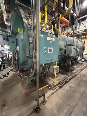 USED 2000 CLEAVER BROOKS CBI-200-350-150 PSI