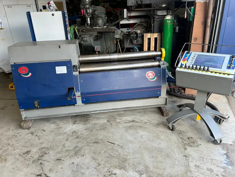 Used MG M 1206 P CNC PLATE BENDING ROLLS 1250 X 6MM Plate Bending Rolls including Pinch GB | Sparx Machine Tools #1088777