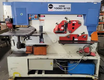 2001 MUBEA HIW-1000/610 Fabricating/Presses, Iron Worker | Machinery Central (1)