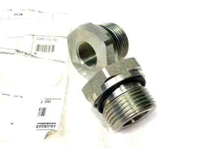 USED PARKER ERMETO DIN REDUCER PLUG BSPP STEEL