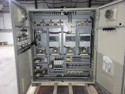 Allen-Bradley 1336 Plus II VFD Control Panel - 4x15HP - 600V - With TCI dv/dt Filters