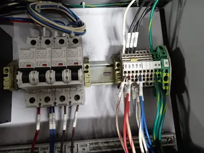 Control Technique Inc 10 Amps Power Supply Panel