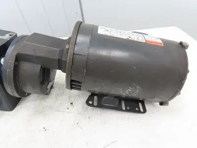 Grove Gear 60:1 Double Reduction Gearmotor 14 RPM Output RH 2Hp 460V 3PH 56C