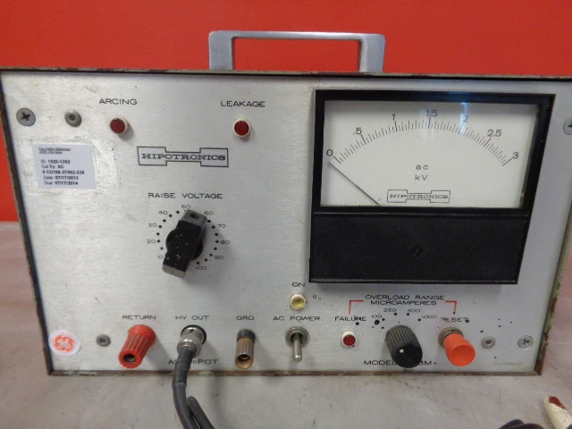 Used HYPOTRONICS HA3M High Voltage Testers Connecticut US | BG Industrial Surplus #473036